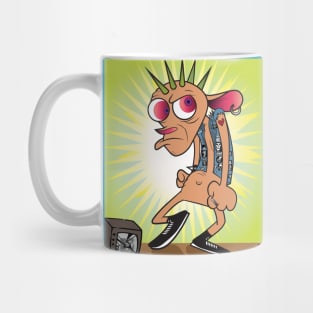 Punk Ren No Stimpy Mug